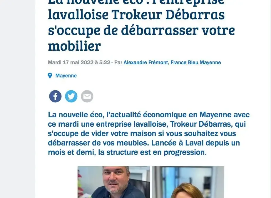 Radio France Bleu thème TROKEUR DÉBARRAS