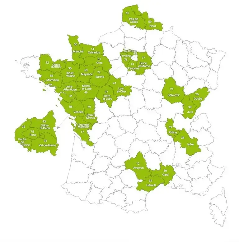 Zone Intervention Débarras Maison Appartement TROKEUR