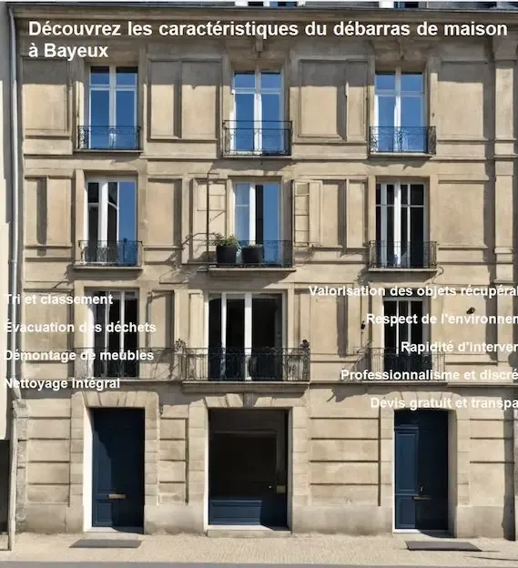 Débarras Maison BAYEUX 14 Centre Historique Médiéval
