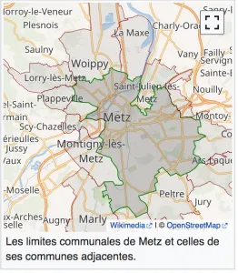 Zones d'intervention de TROKEUR DÉBARRAS AUTOUR DE METZ